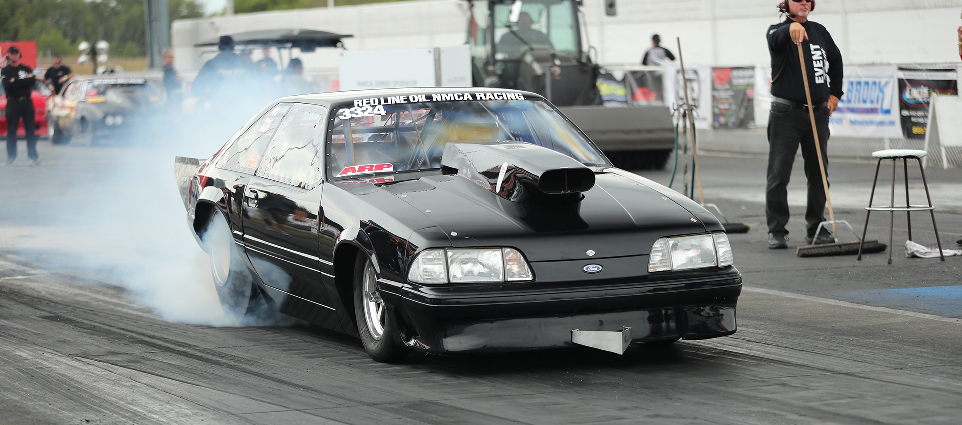 Billy Glidden Returned To NMCA Competition in Famous Fox Mustang